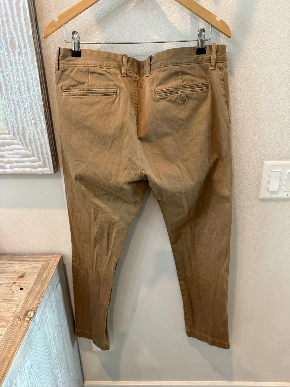 J. Crew Men's Chino Pants in Khaki